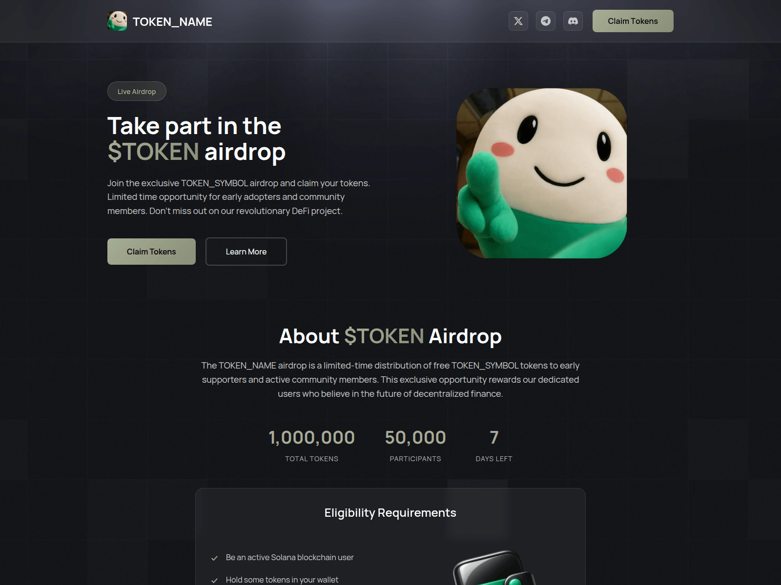 Screenshot of airdrop-claims.fun