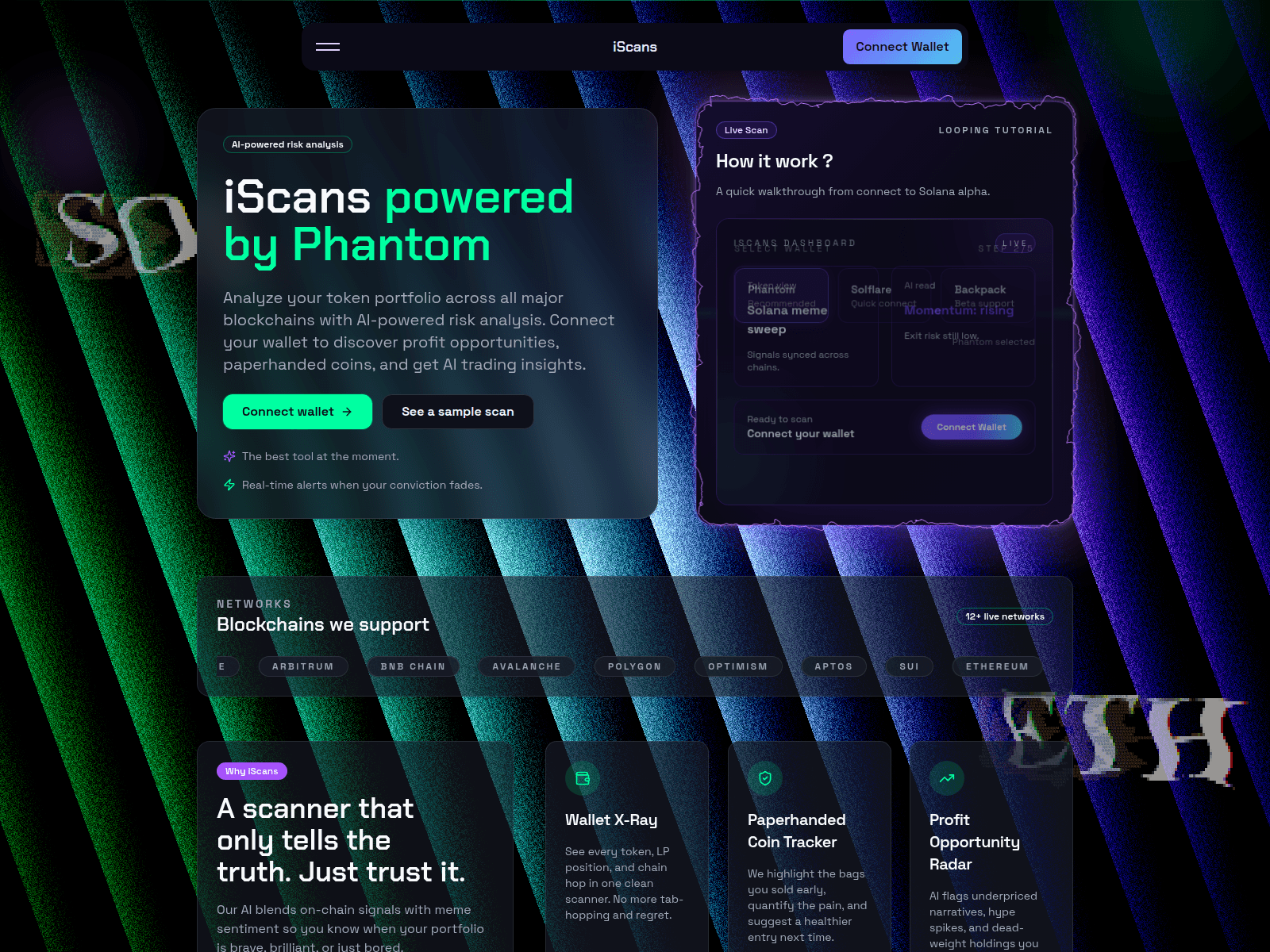 Screenshot of iscansx.live