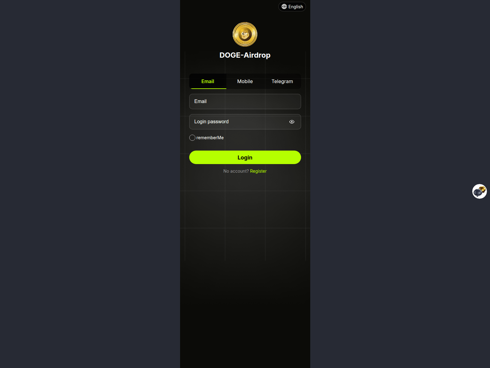 Screenshot of dogeweb3.net