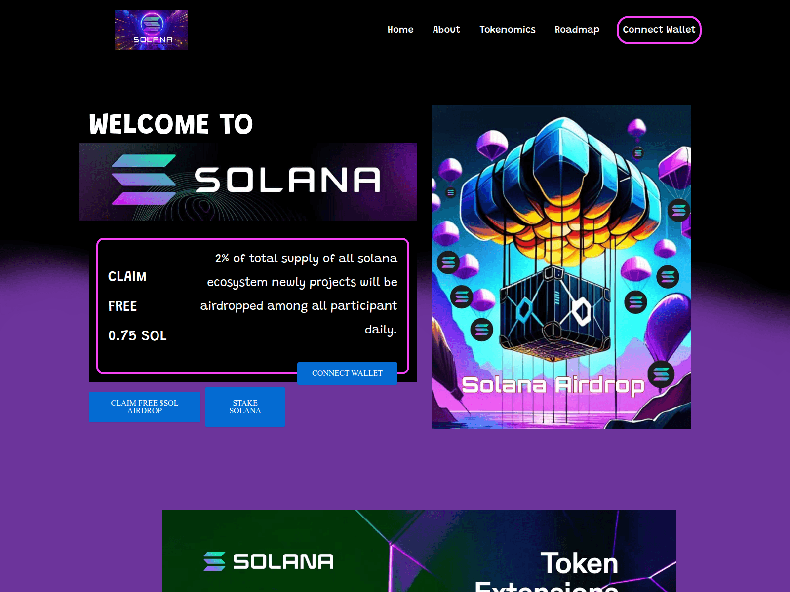 Screenshot of miningsol.vip