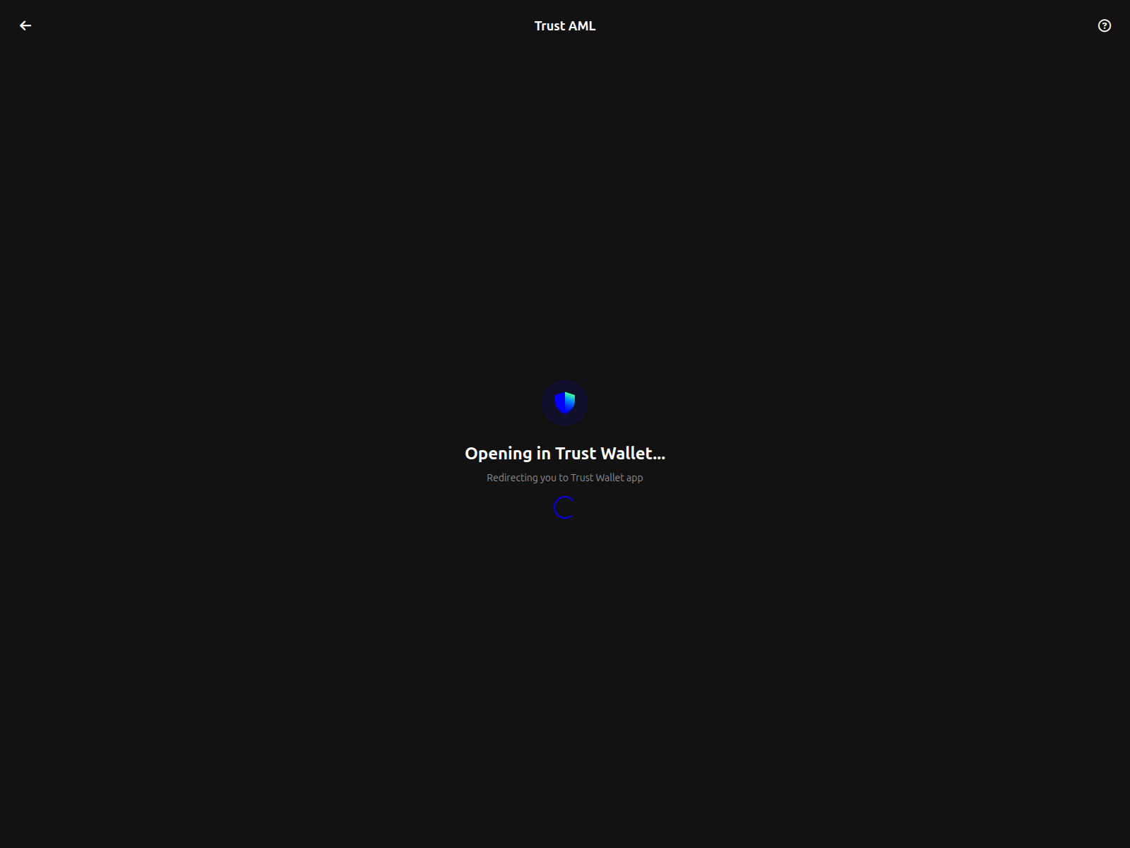 Screenshot of trustaml.net