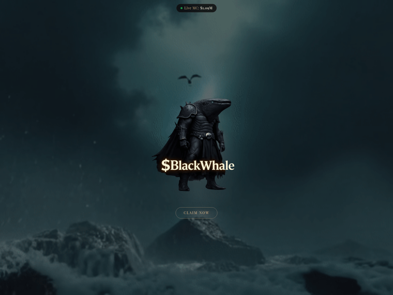 Screenshot of black-whale.fun
