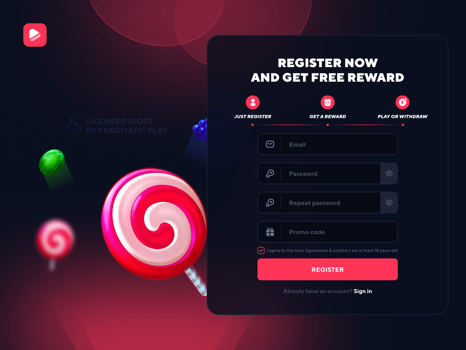 Screenshot of loobet.bet/w