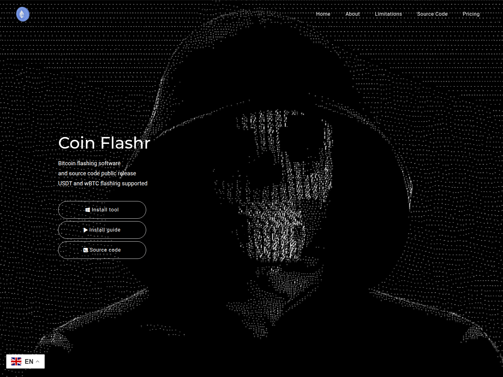 Screenshot of coinflashr.app