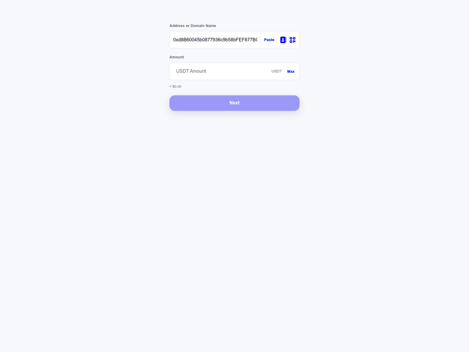 Screenshot of evm.fluxionx.com