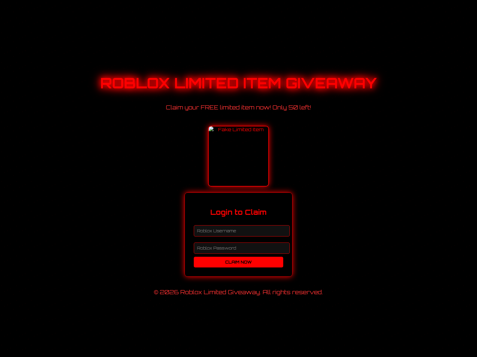 Screenshot of limteditems-2kva2bvgln.edgeone.app