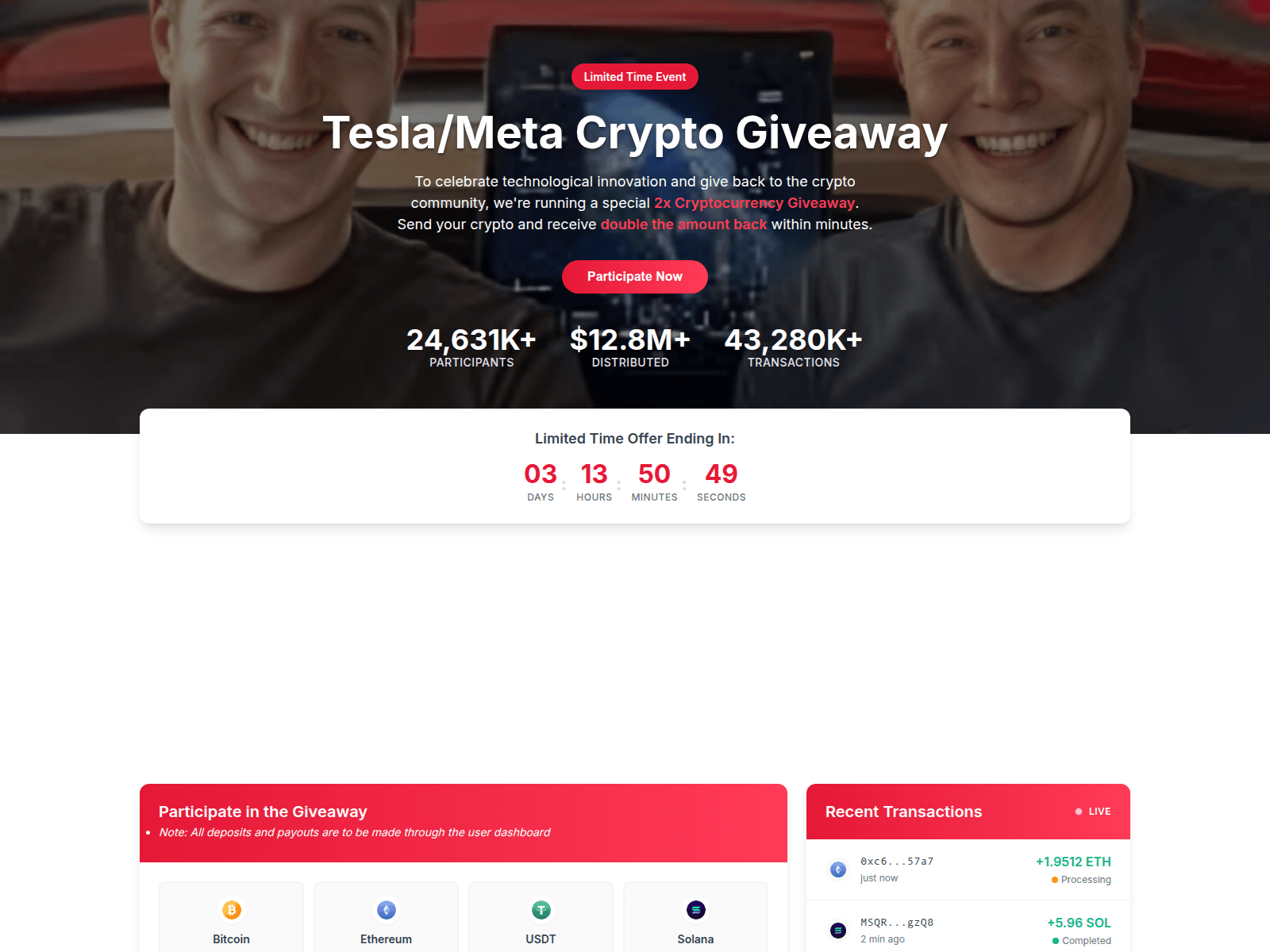 Screenshot of metateslashares.com