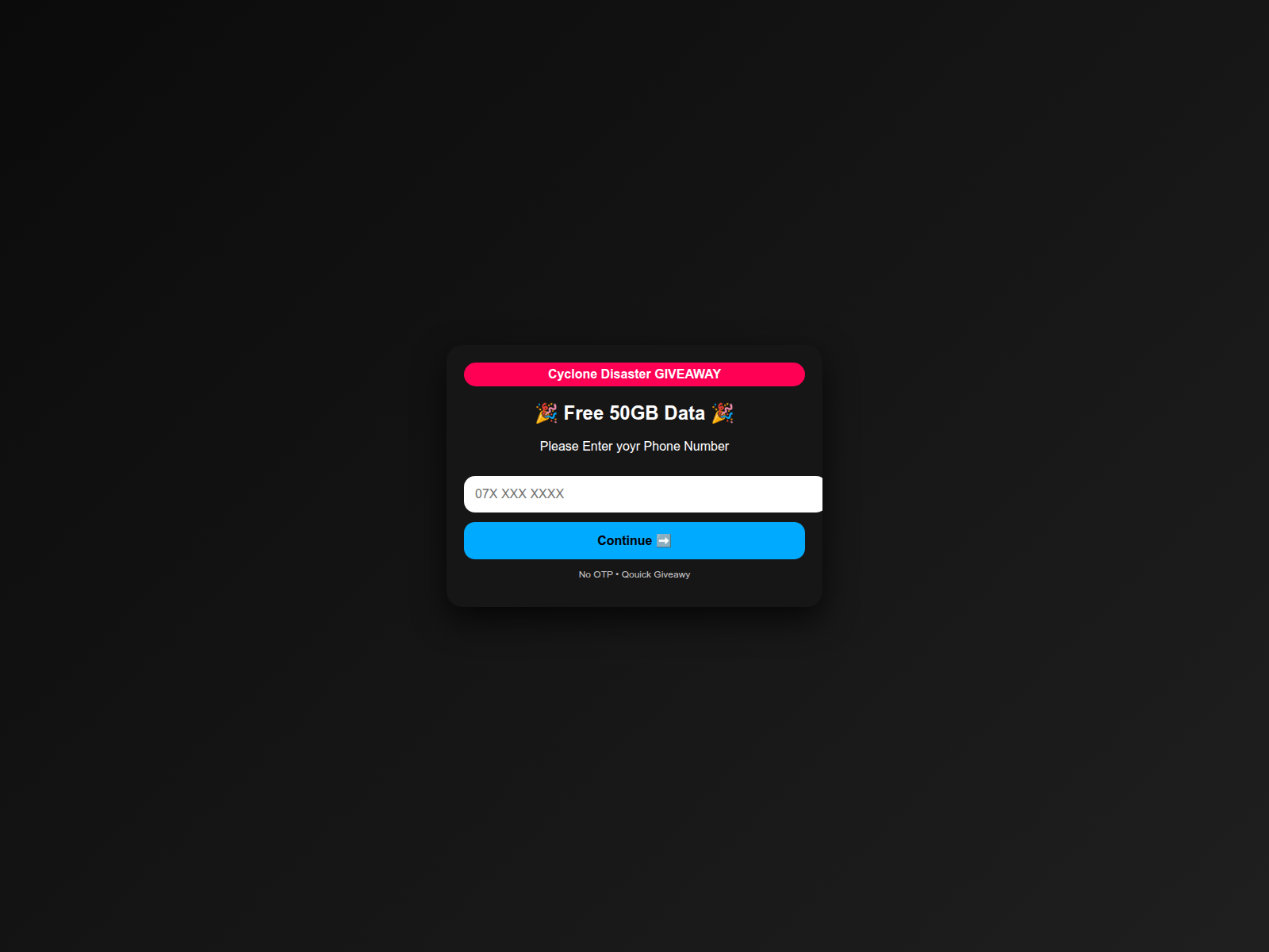 Screenshot of winfree50gbdatafromlivopk-em7iu4zy1n.edgeone.dev