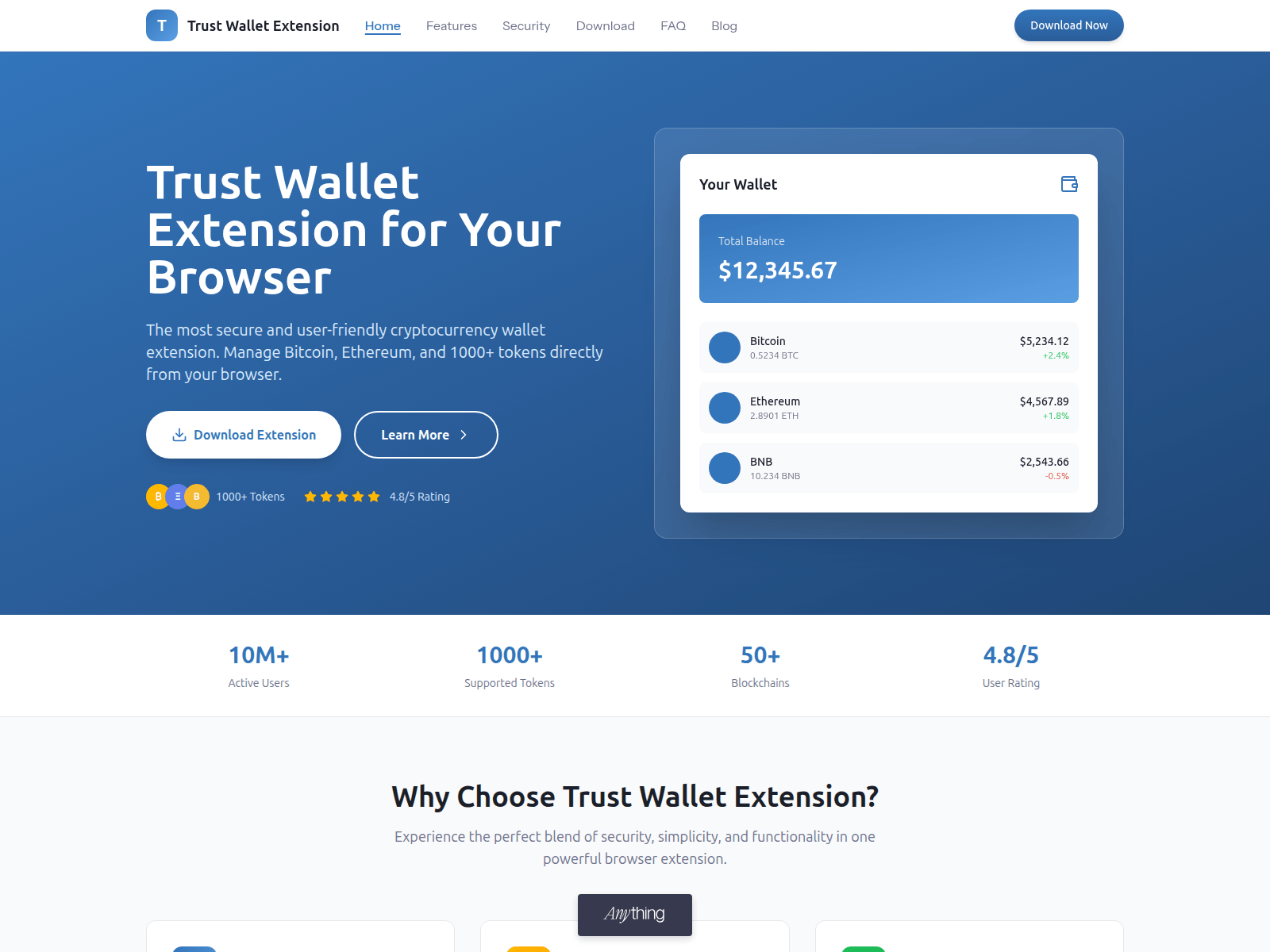 Forensic screenshot of my-trustwallet-io.created.app