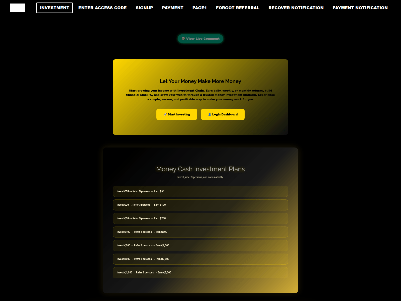 Screenshot of www.trustwalletpay.online