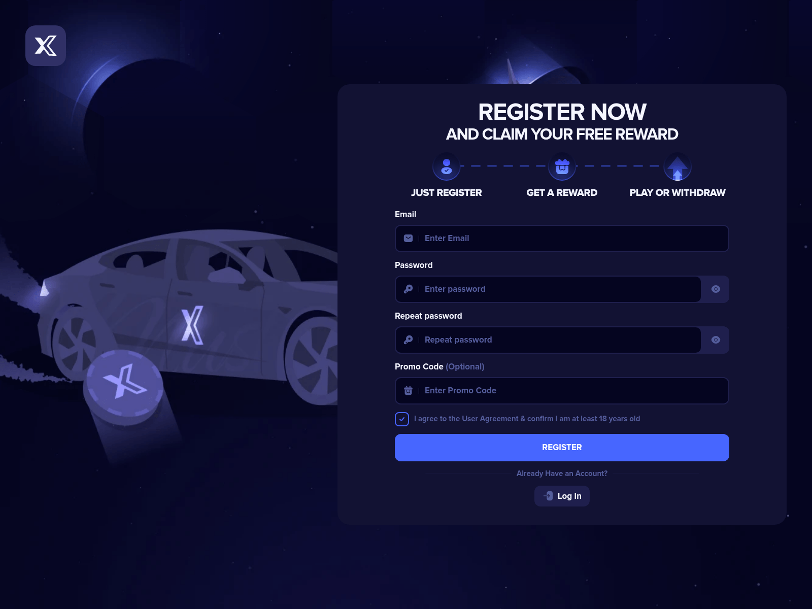Screenshot of kowux.com