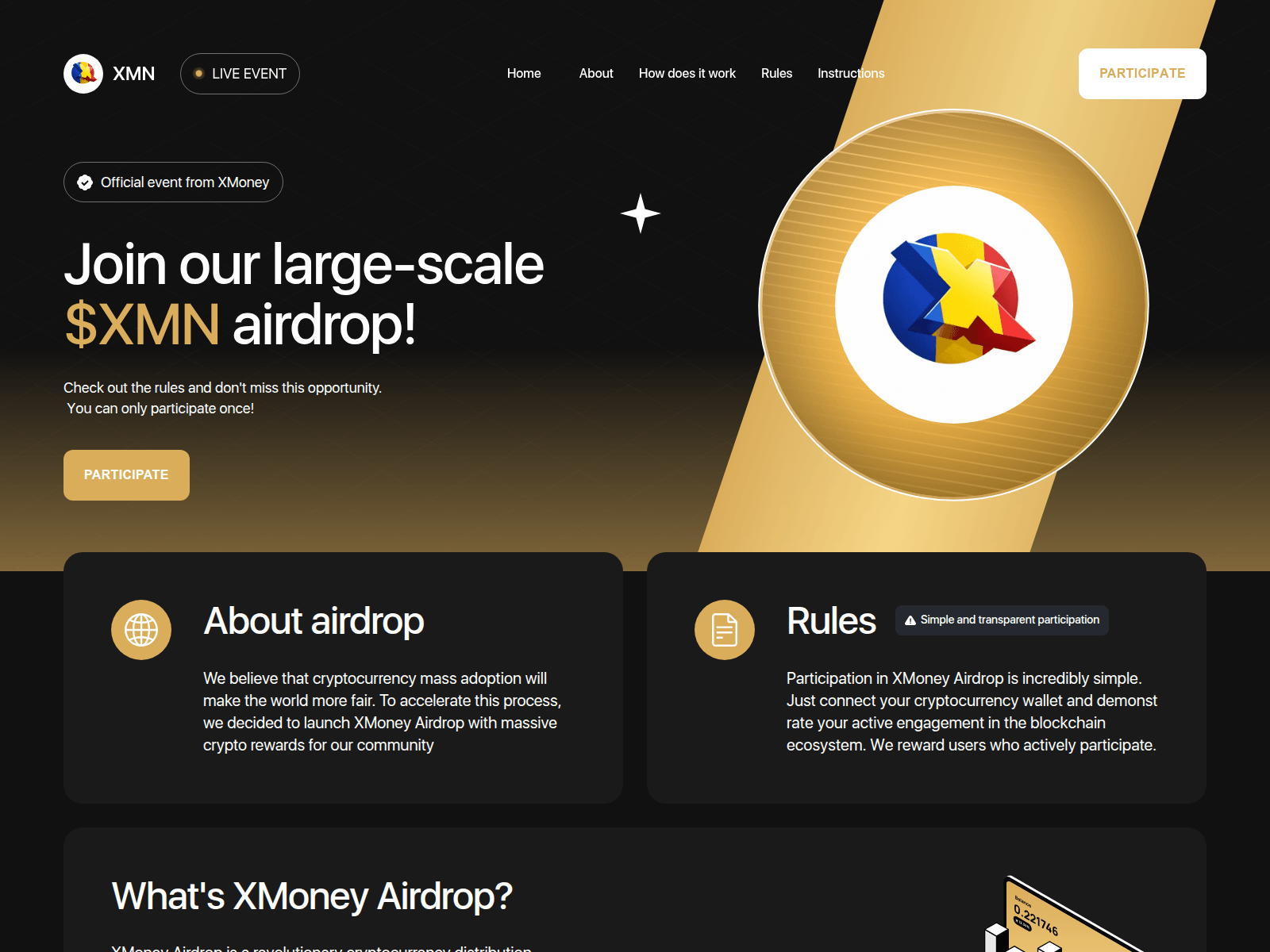 Screenshot of xmnofficial.top