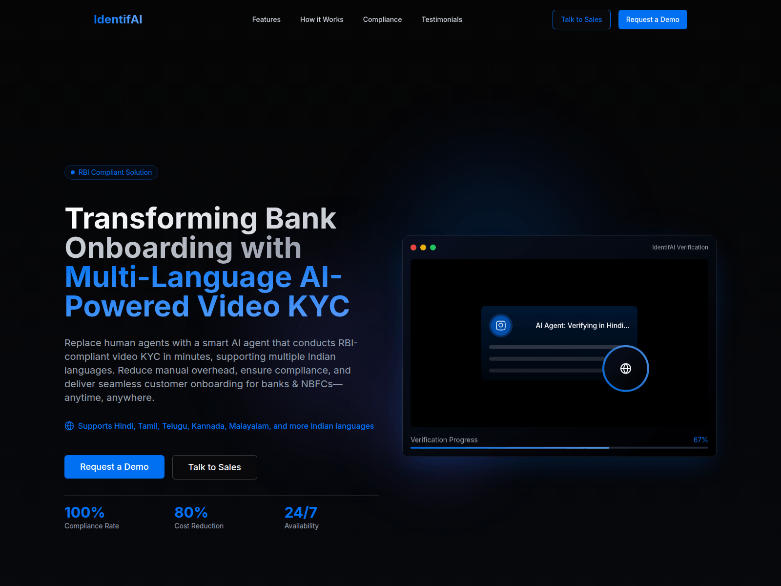 Screenshot of identifai.in