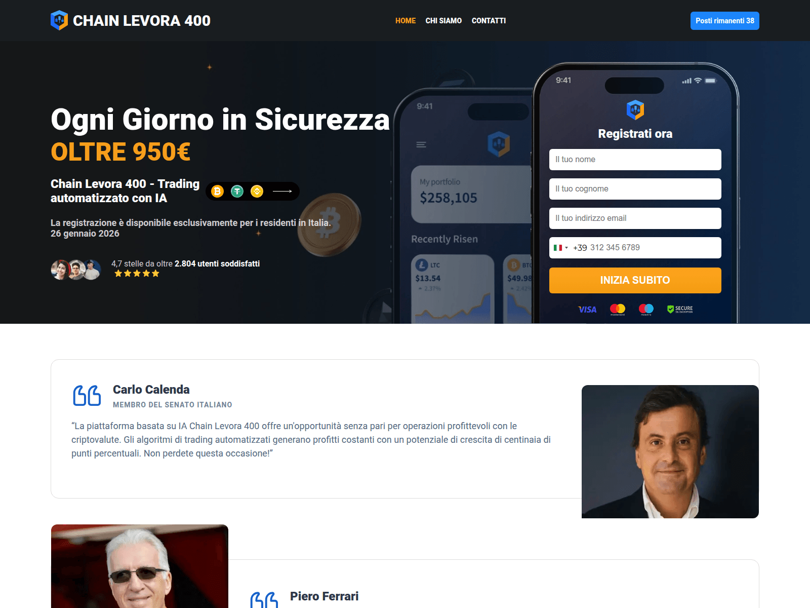 Screenshot of chain-levora-400.net