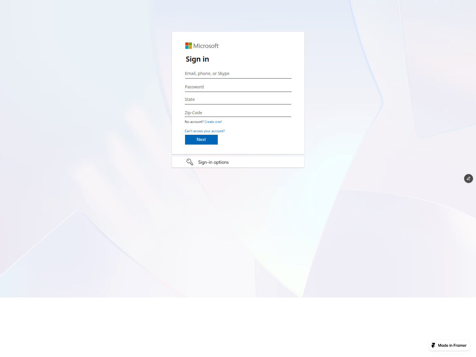 Screenshot of simple-direction-305248.framer.app