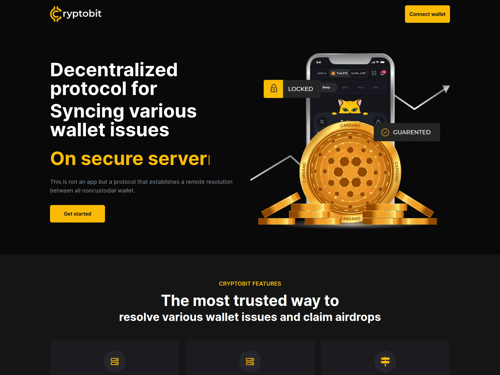 Screenshot of bitfinder.vercel.app