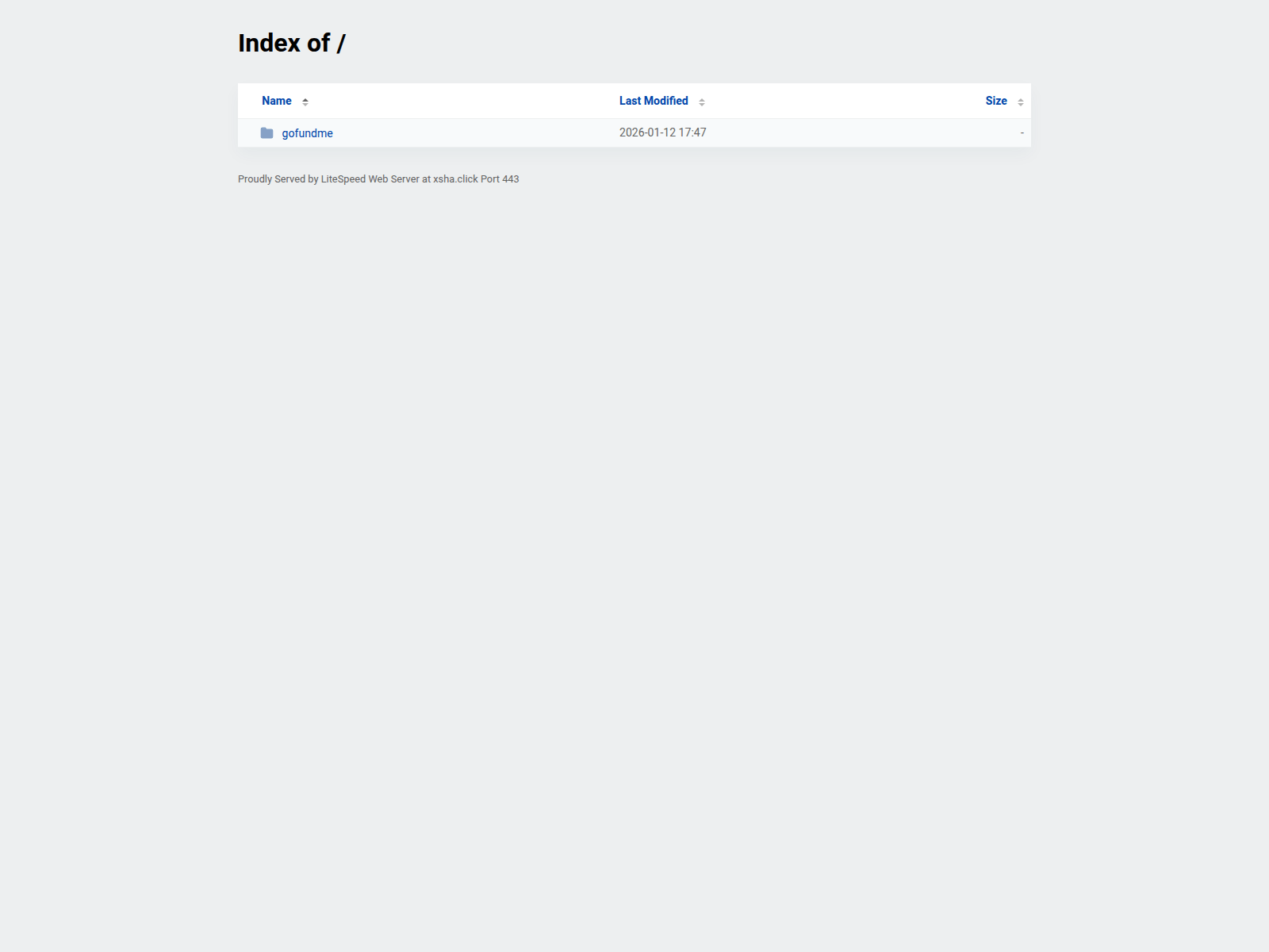 Screenshot of xsha.click