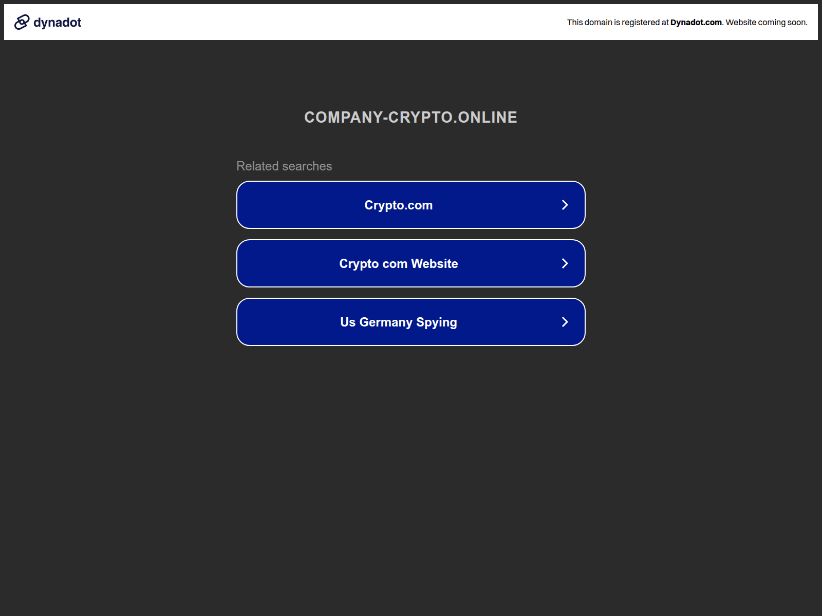 Screenshot of company-crypto.online