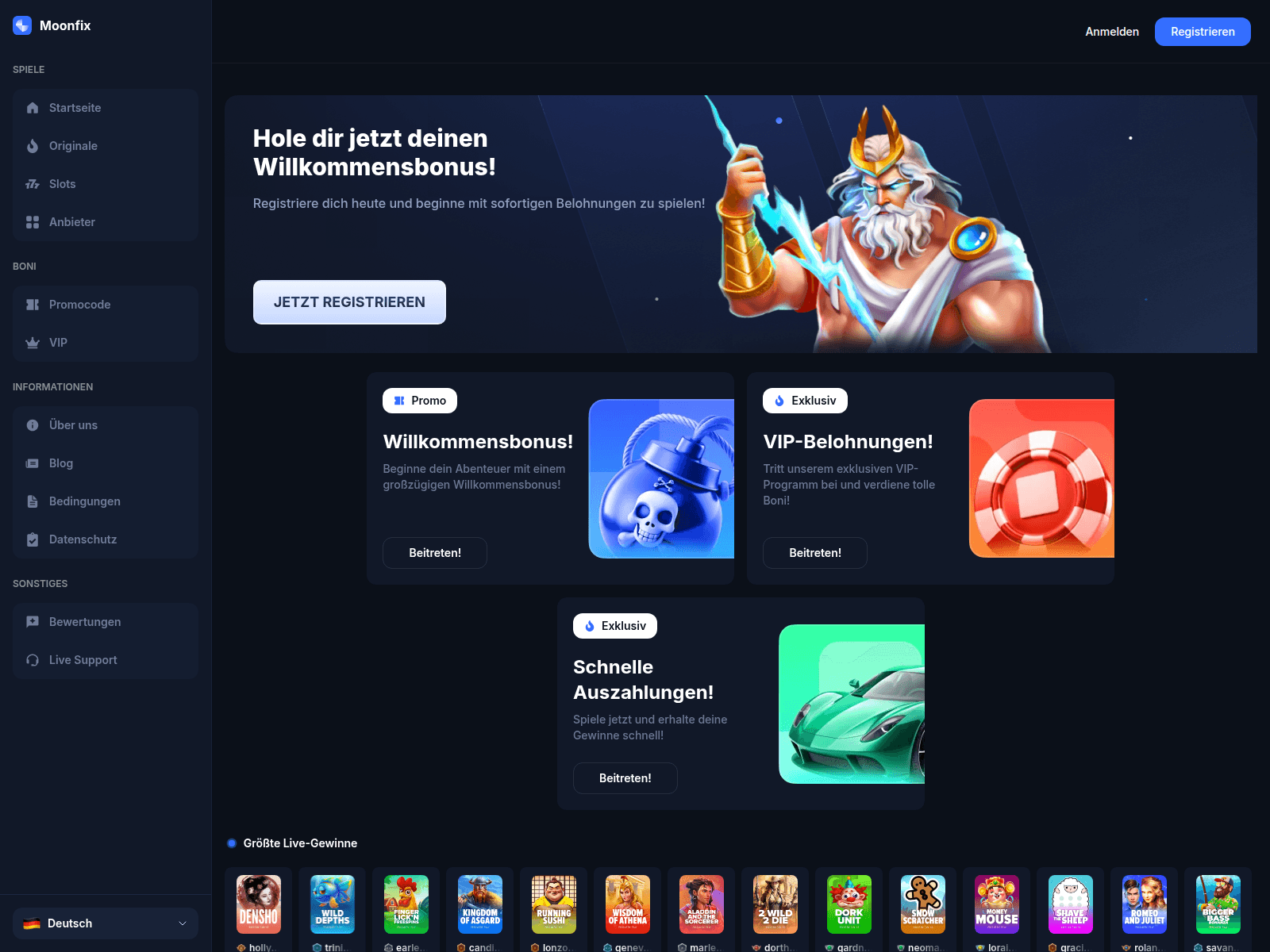 Screenshot of moonfix.vip