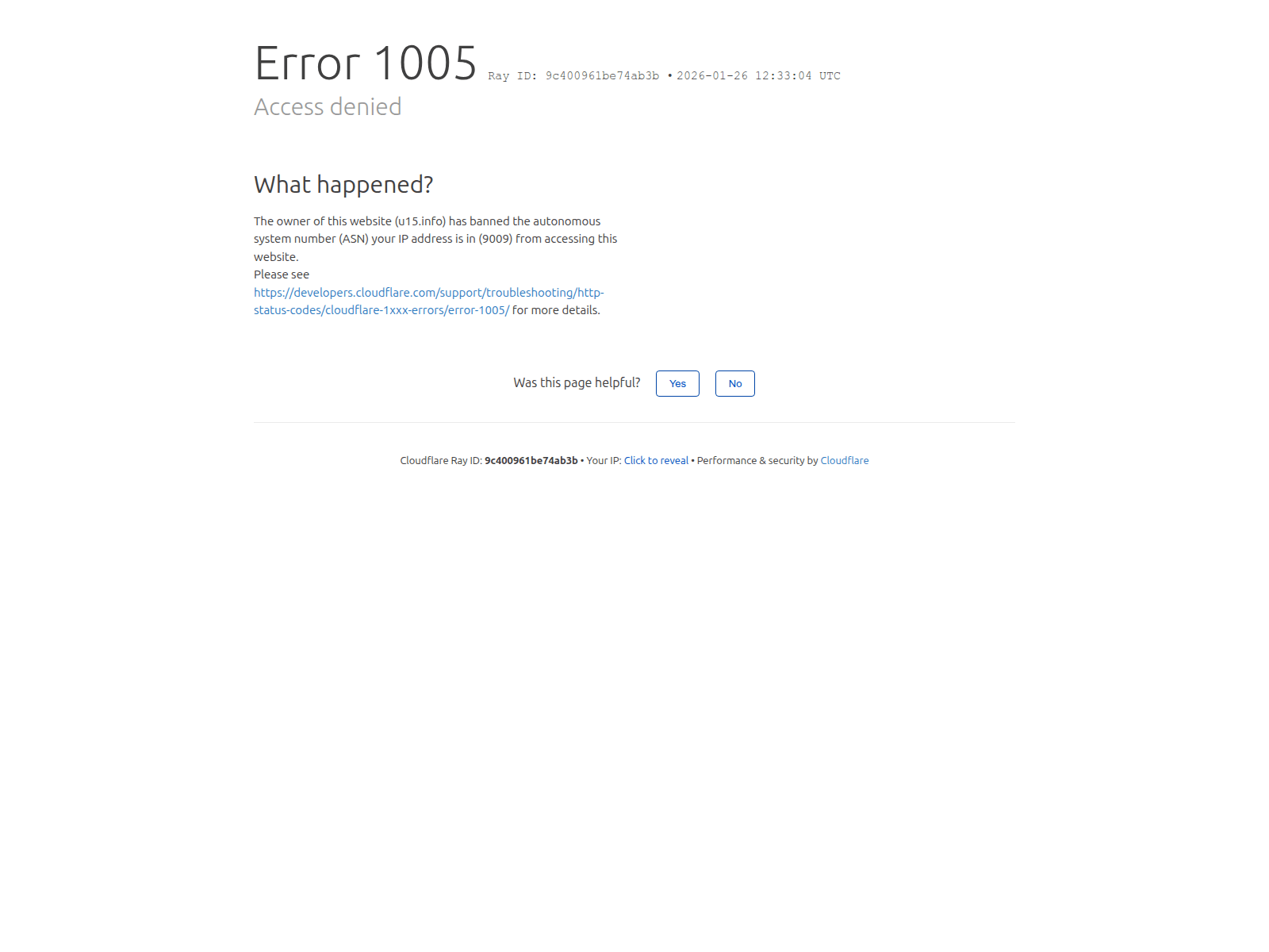 Screenshot of u15.info