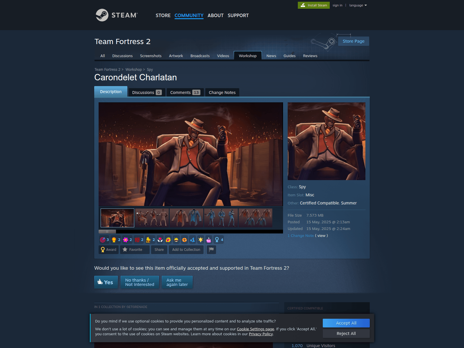Screenshot of store.workshopconceptdesign.com/sharedfiles/filesdetails/carondelet_charlatan