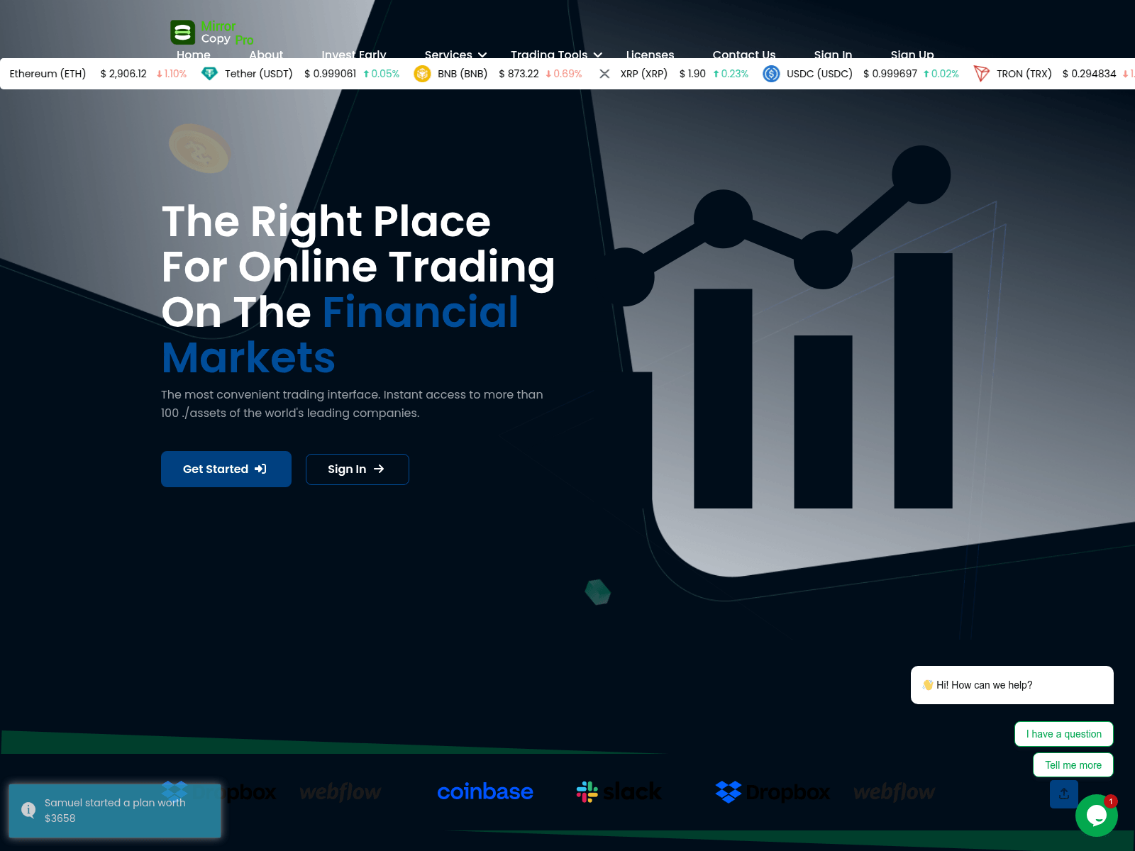 Screenshot of mirrorcopypro.com