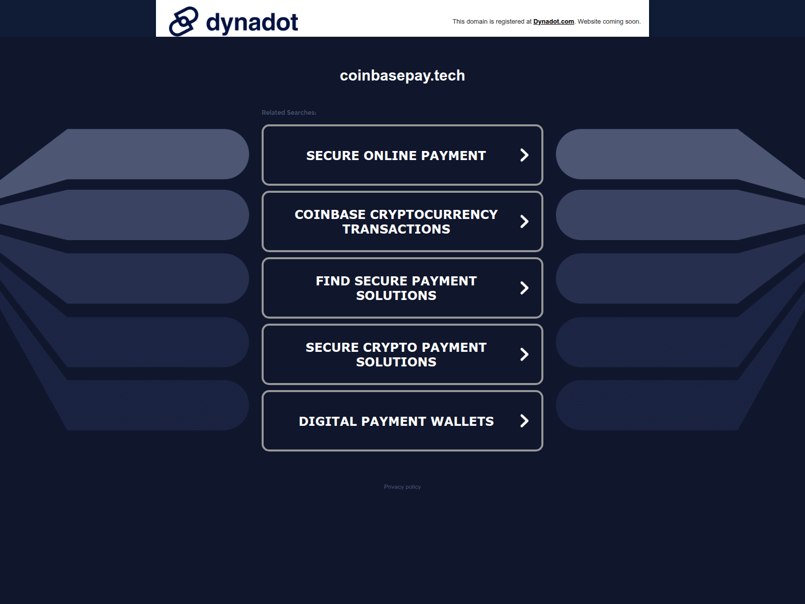 Screenshot of agent.coinbasepay.tech