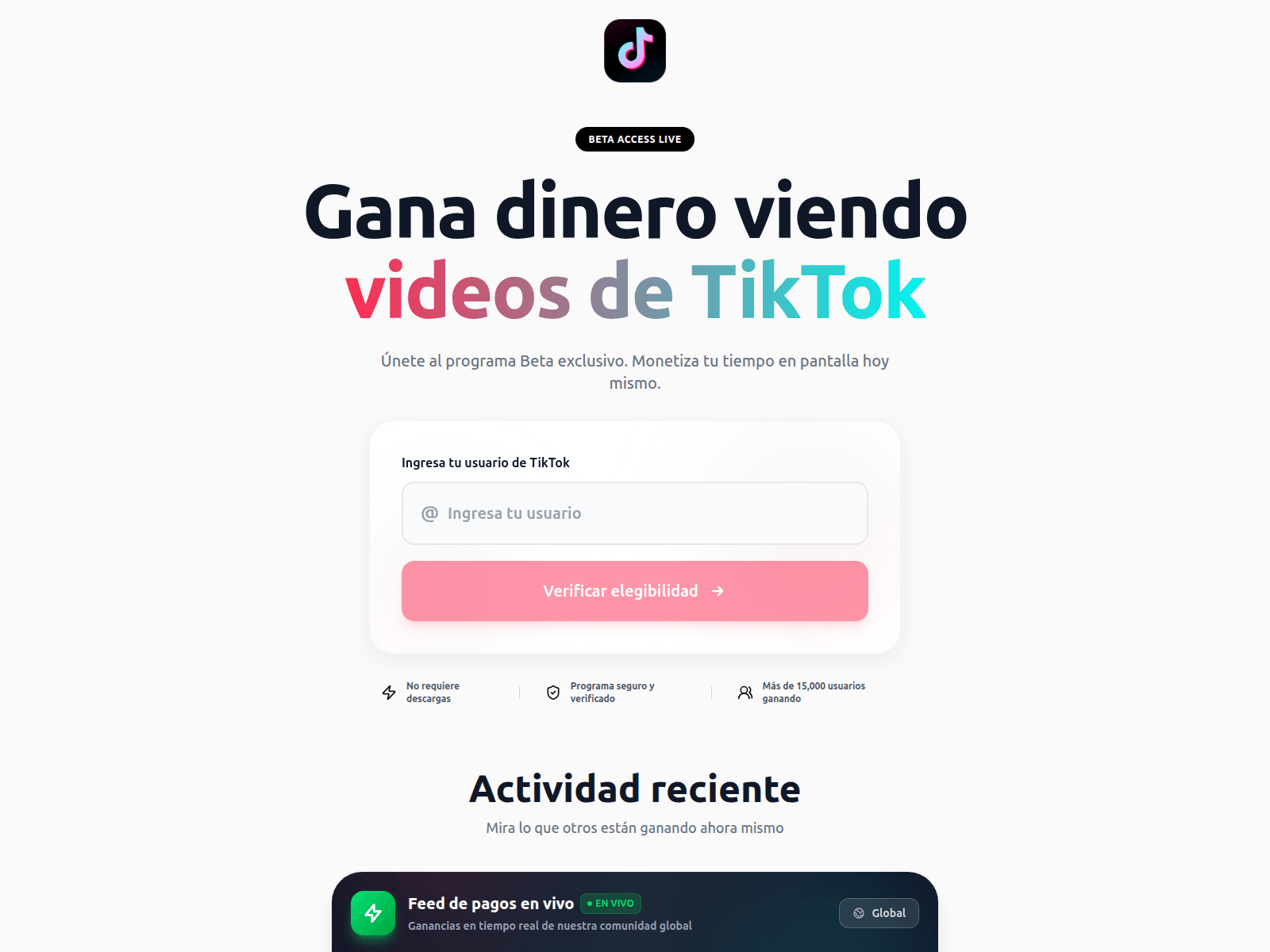 Screenshot of tikvivo.com