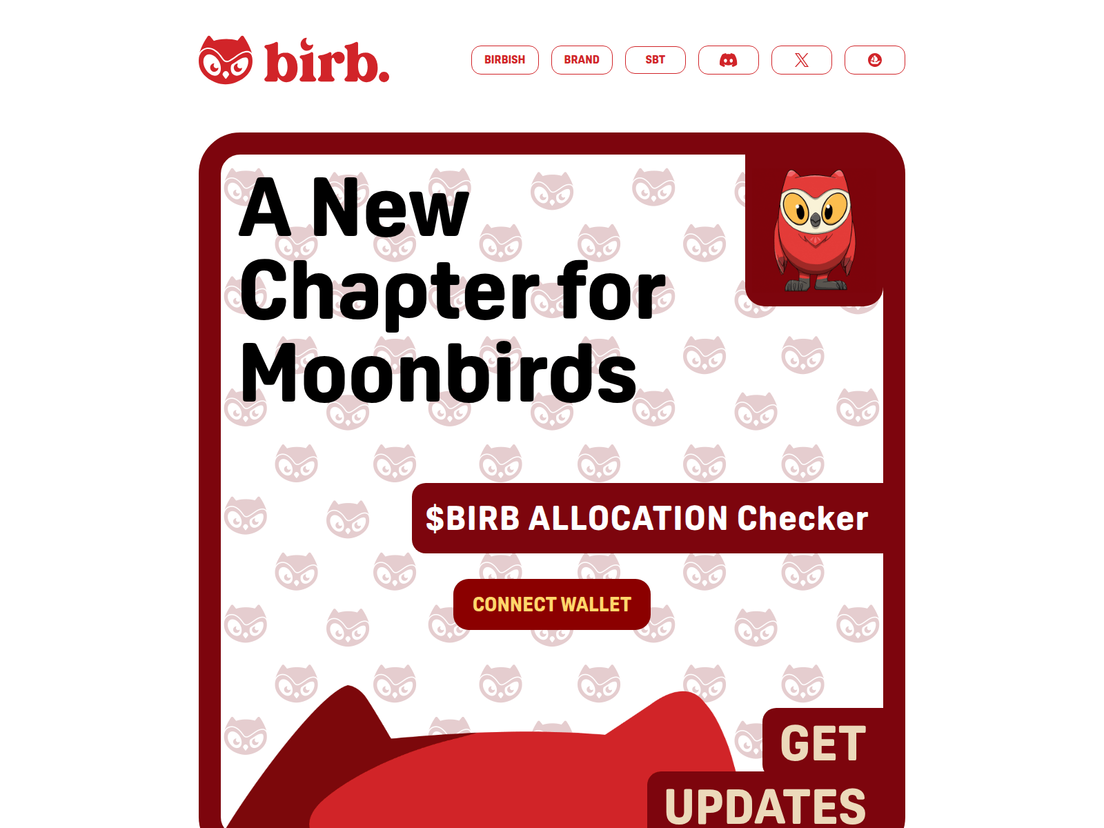 Screenshot of birb-moonbird.com