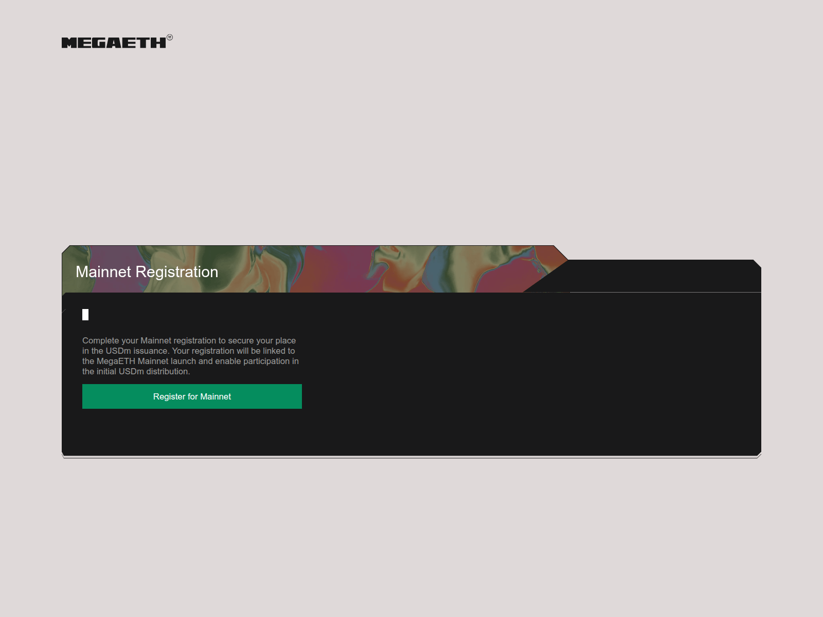 Screenshot of mainnet-megaeths.com