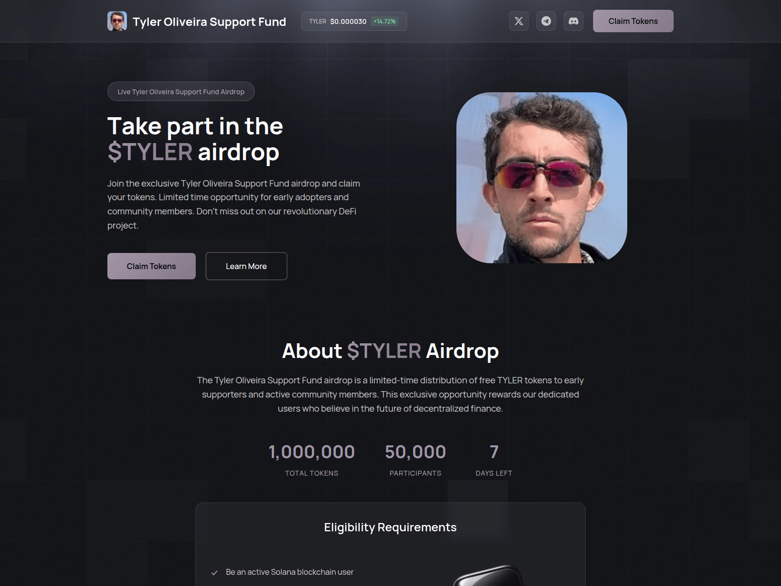 Screenshot of register-tyler.fun