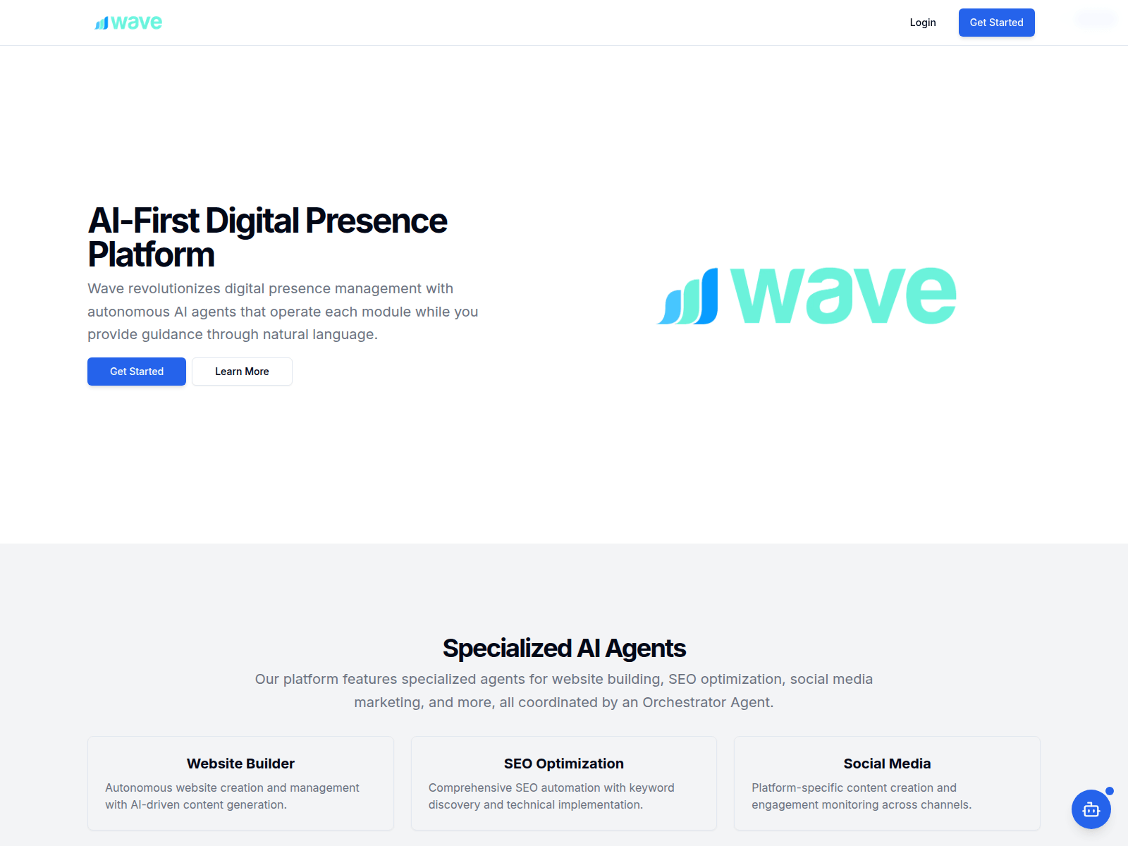 Screenshot of wave-app.ai