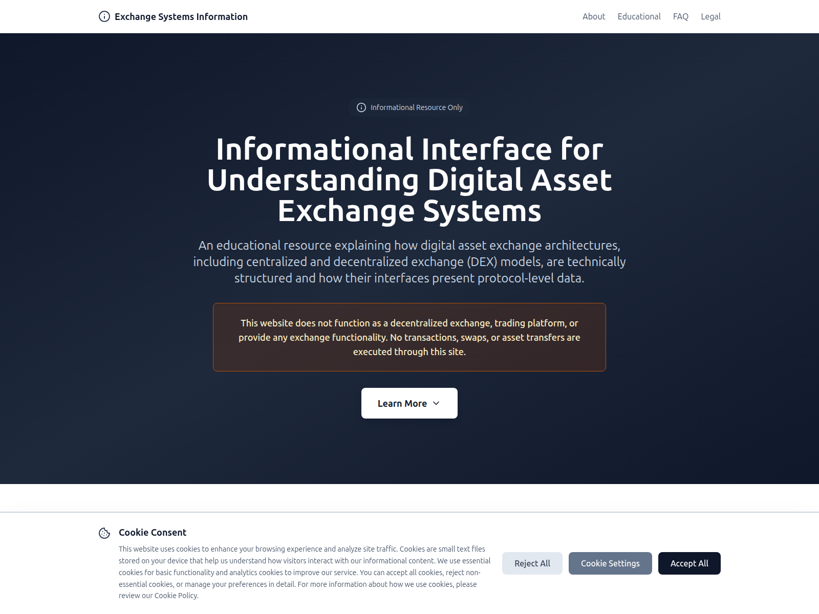Screenshot of lightersfidex.xyz
