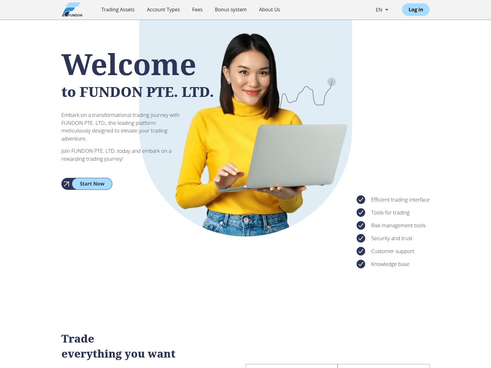 Screenshot of fundon-pte.net