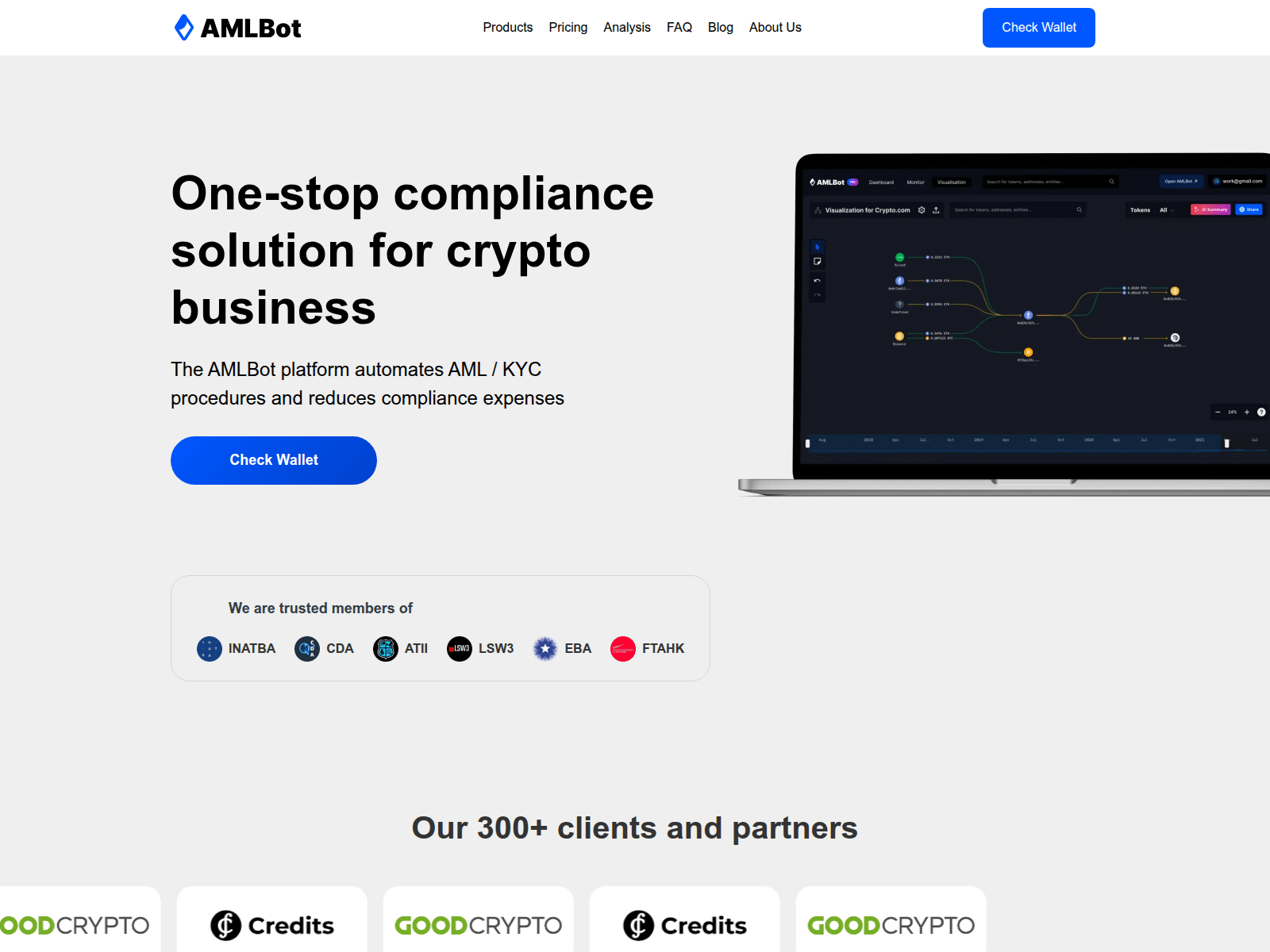 Screenshot of trust-wallet.report