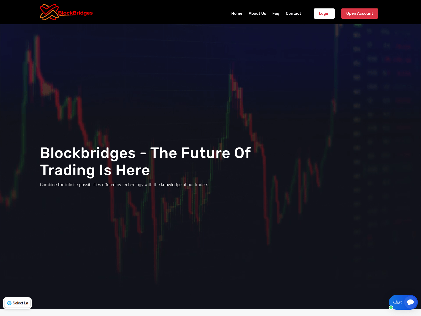 Screenshot of blockbridges.net