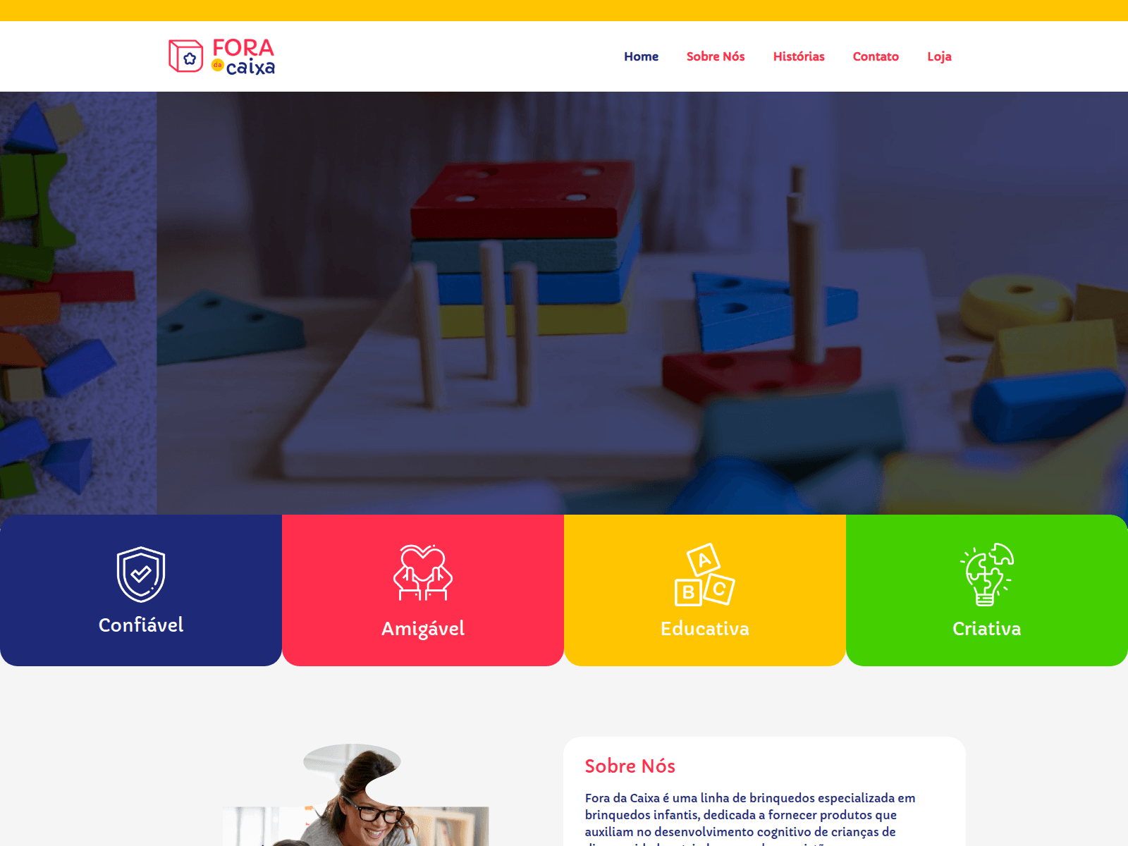 Screenshot of foradacaixa.top