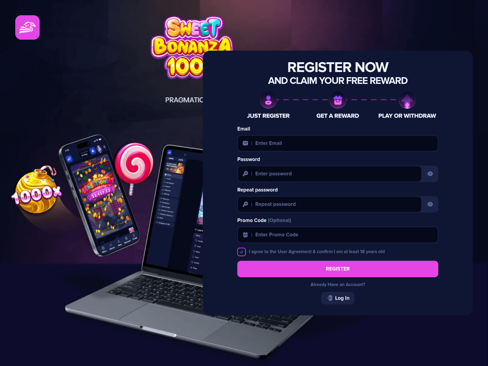 Screenshot of loxplay.com