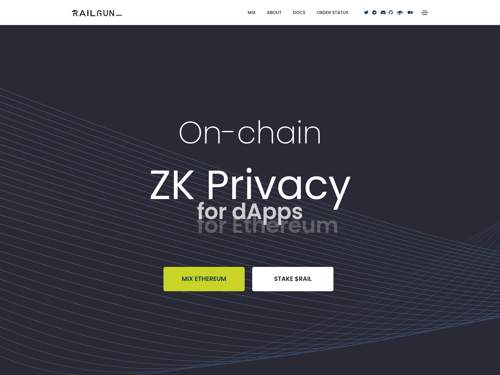 Screenshot of eailgun.org