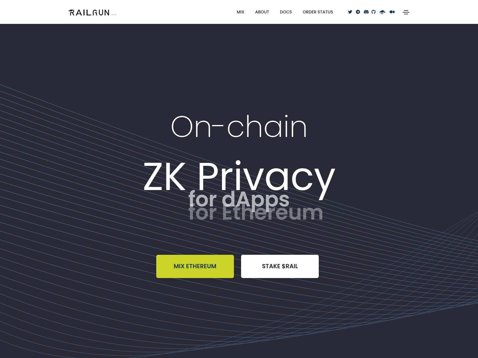 Screenshot of railgub.org