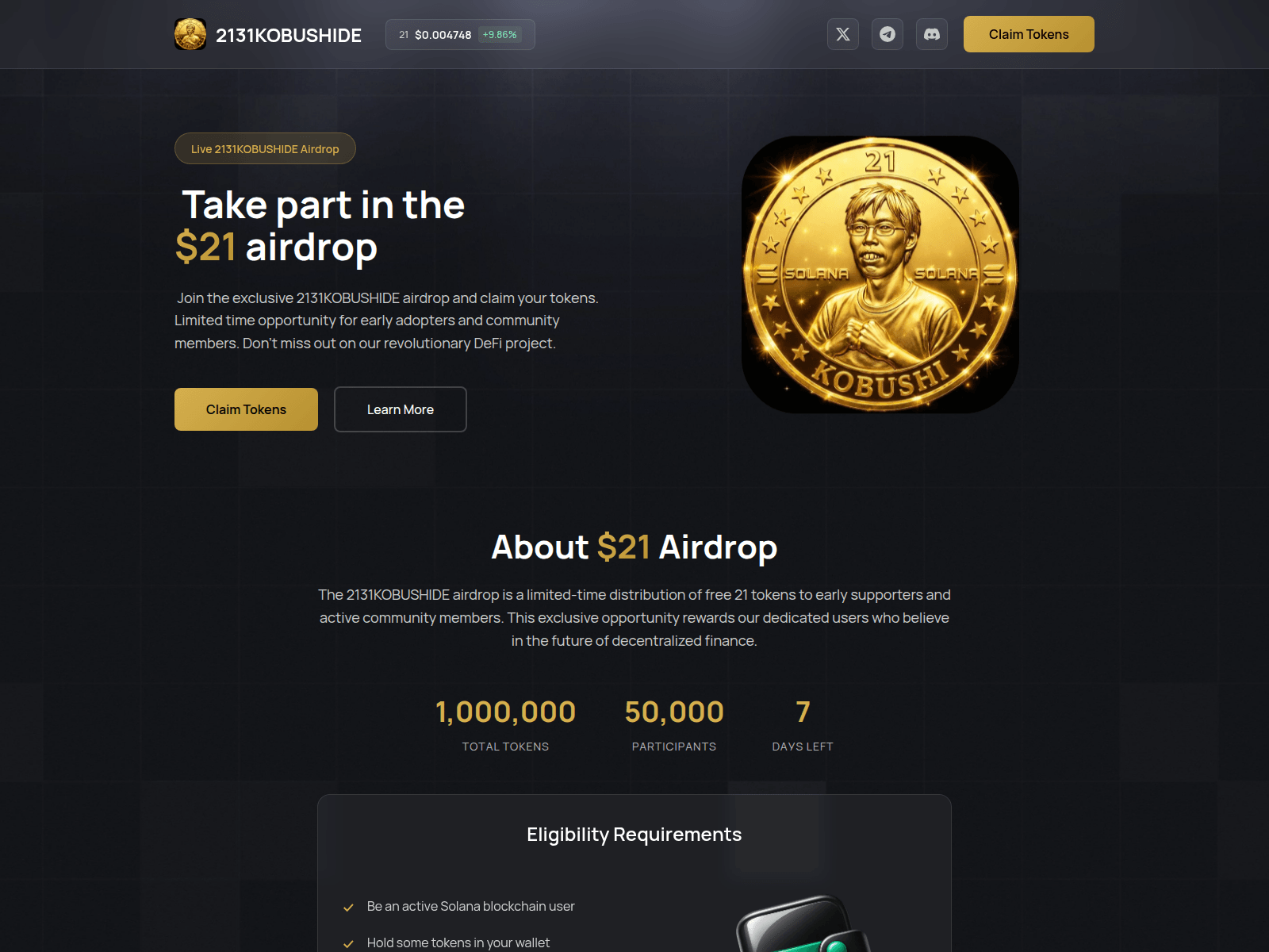 Screenshot of 2131.live