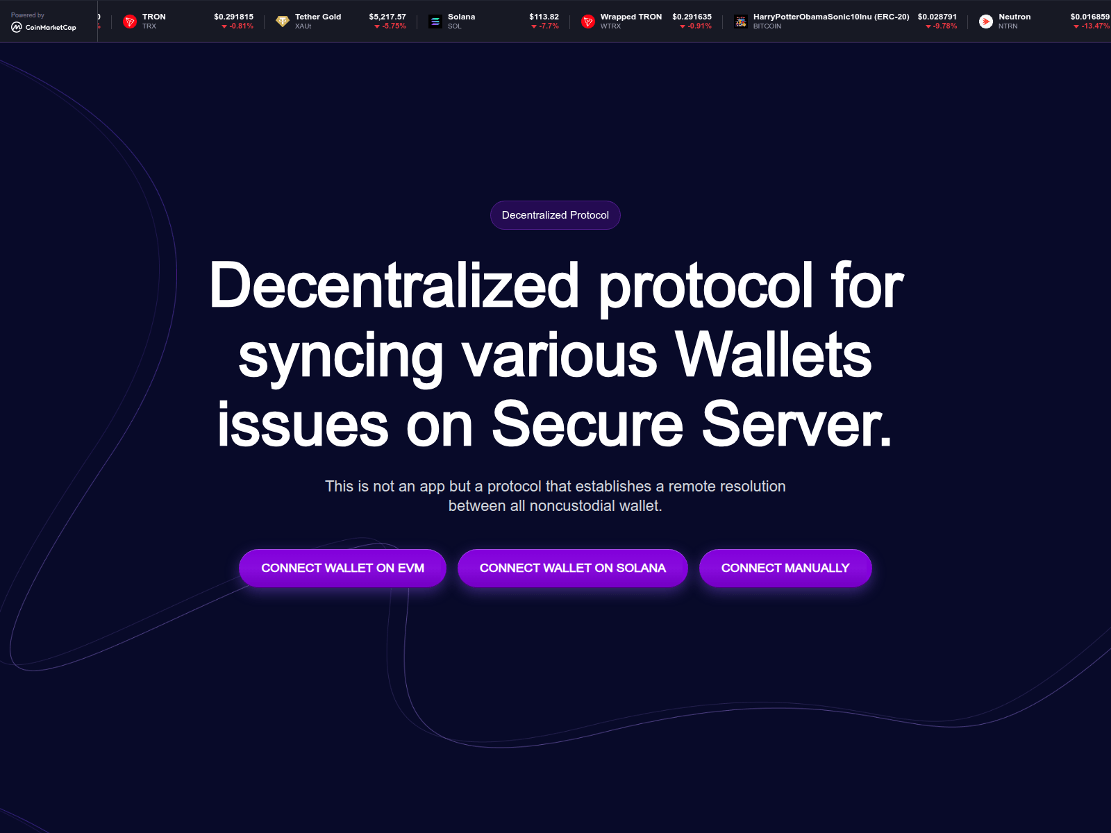 Screenshot of rpcresolvernode.com
