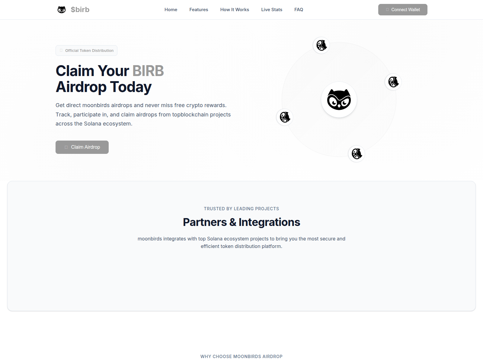 Screenshot of xn--clam-7pa.birb-moonsbirds.com