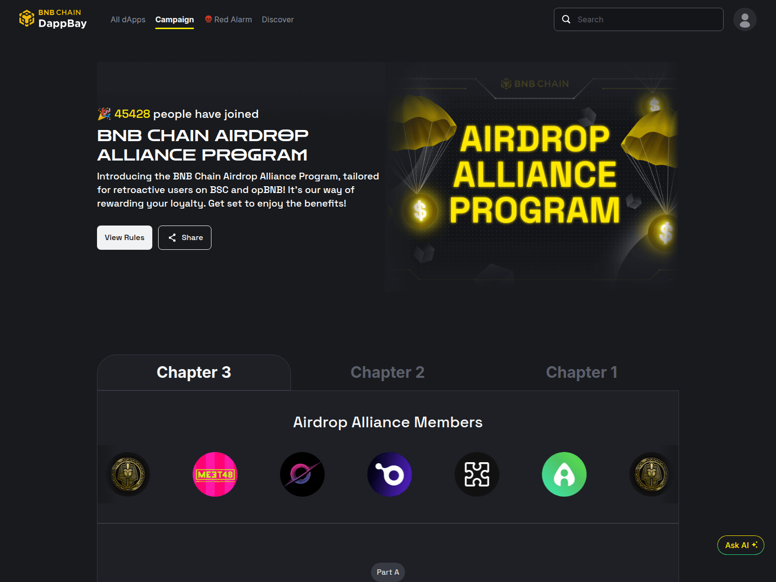 Screenshot of allocationbnb.xyz