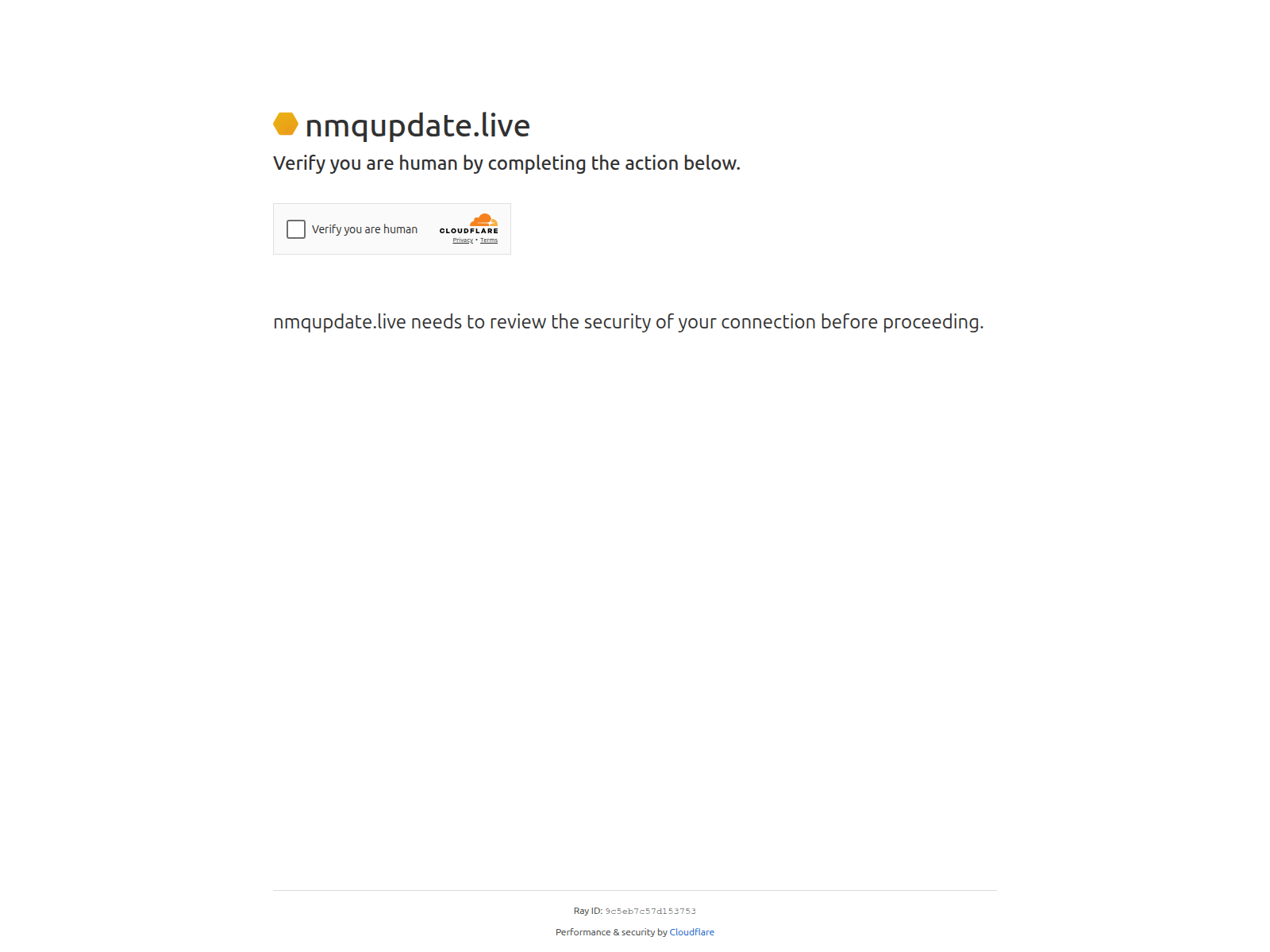 Screenshot of nmqupdate.live
