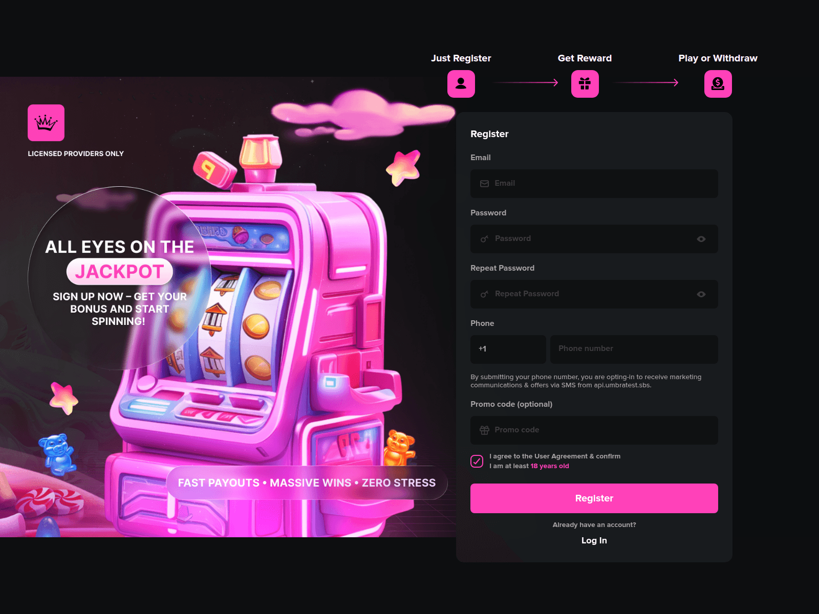 Screenshot of api.umbratest.sbs