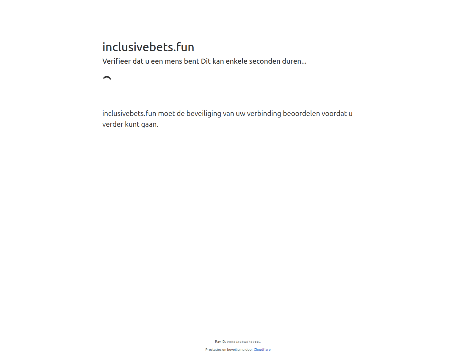 Screenshot of inclusivebets.fun
