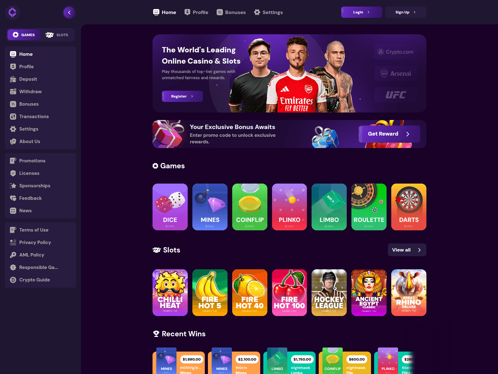 Screenshot of money-king.bet