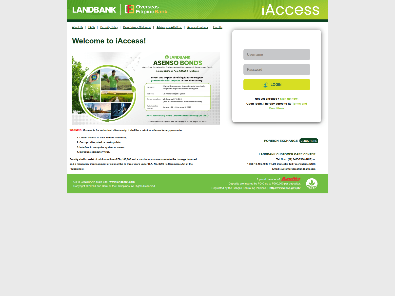 Screenshot of lpbiacess.jacklyncito.com