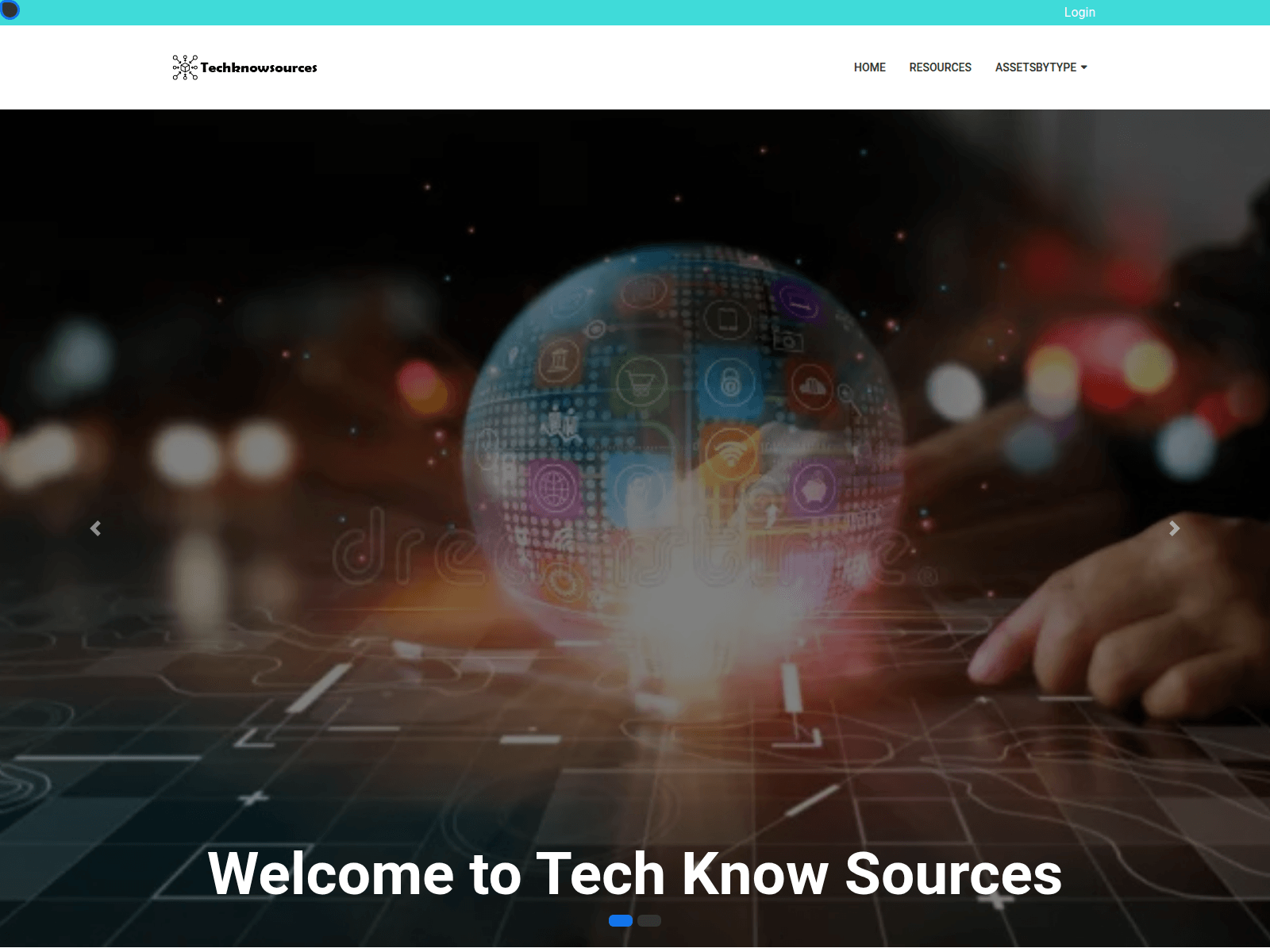 Screenshot of techknowsources.com